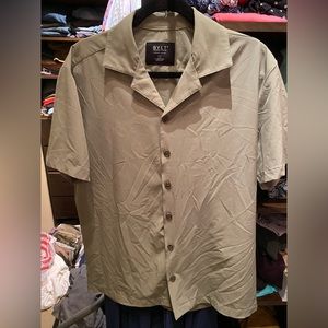Bylt Paloma short sleeve shirt size L green
